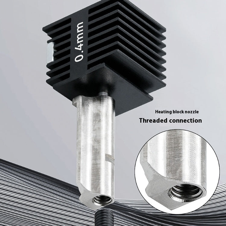 A1 Mini Hardened Steel Hot End Nozzle Assembly